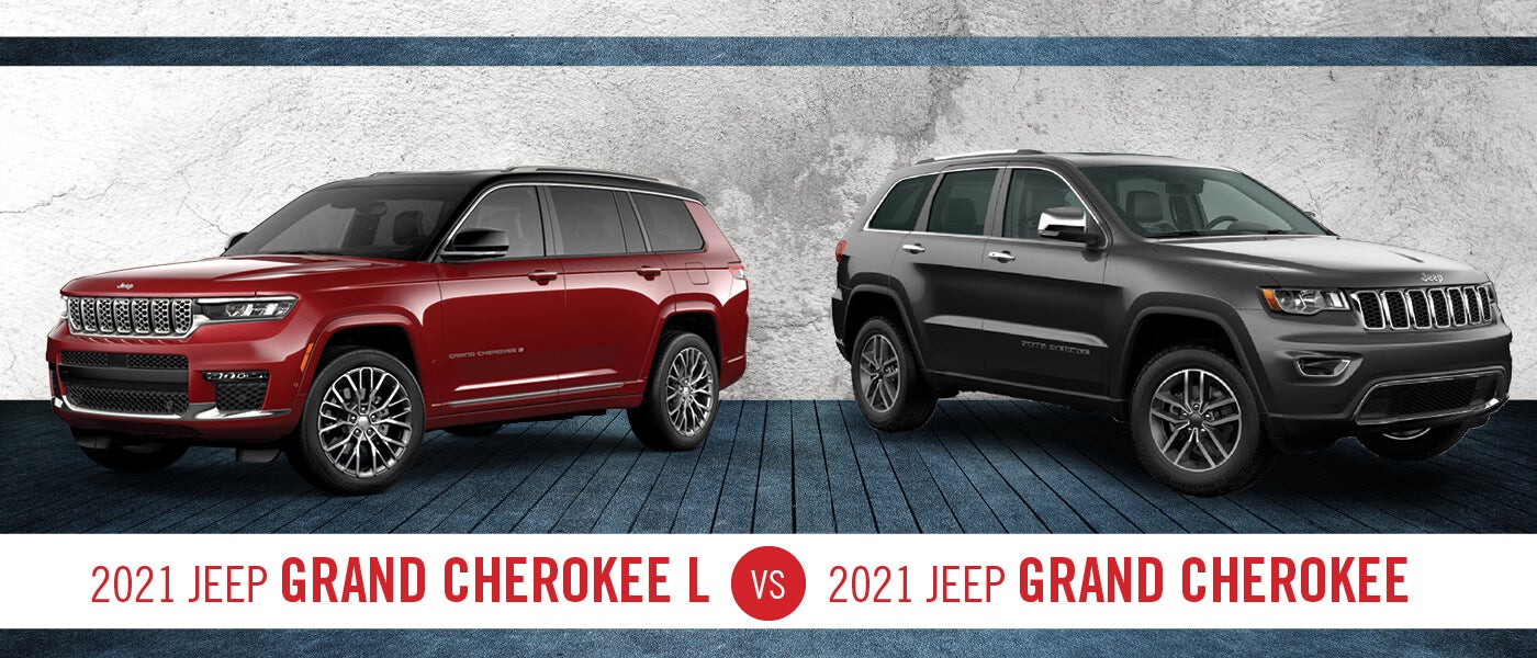 2021 Jeep Grand Cherokee L vs. 2021 Grand Cherokee
