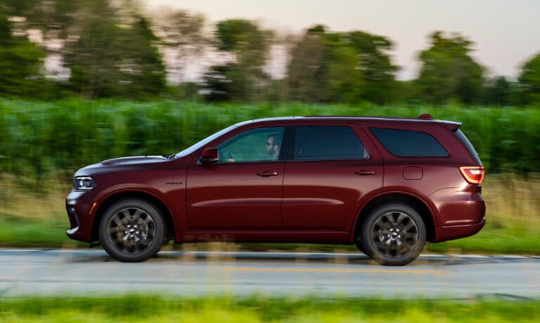 2022 Dodge Durango driving in the country