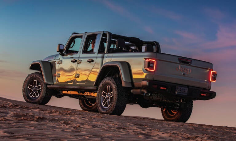 2024 Jeep Gladiator at dusk in desert