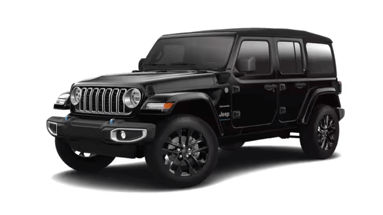 2024 Jeep Wrangler 4xe in Black