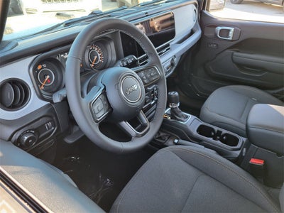 2026 Jeep Wrangler WRANGLER 4-DOOR SPORT S