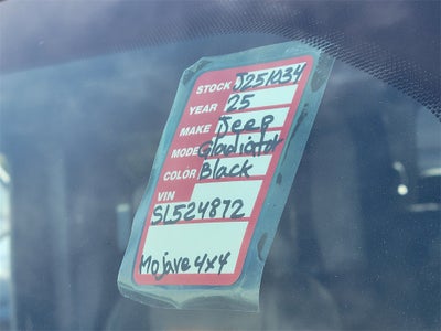 2025 Jeep Gladiator GLADIATOR MOJAVE 4X4