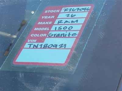 2026 RAM Ram 1500 RAM 1500 REBEL CREW CAB 4X4 5'7' BOX
