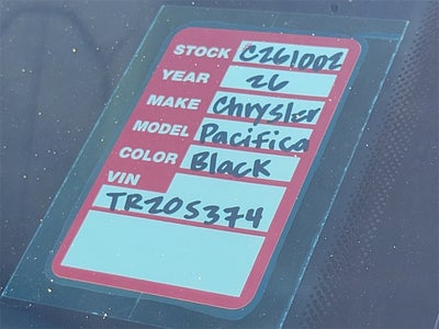 2026 Chrysler Pacifica PACIFICA SELECT