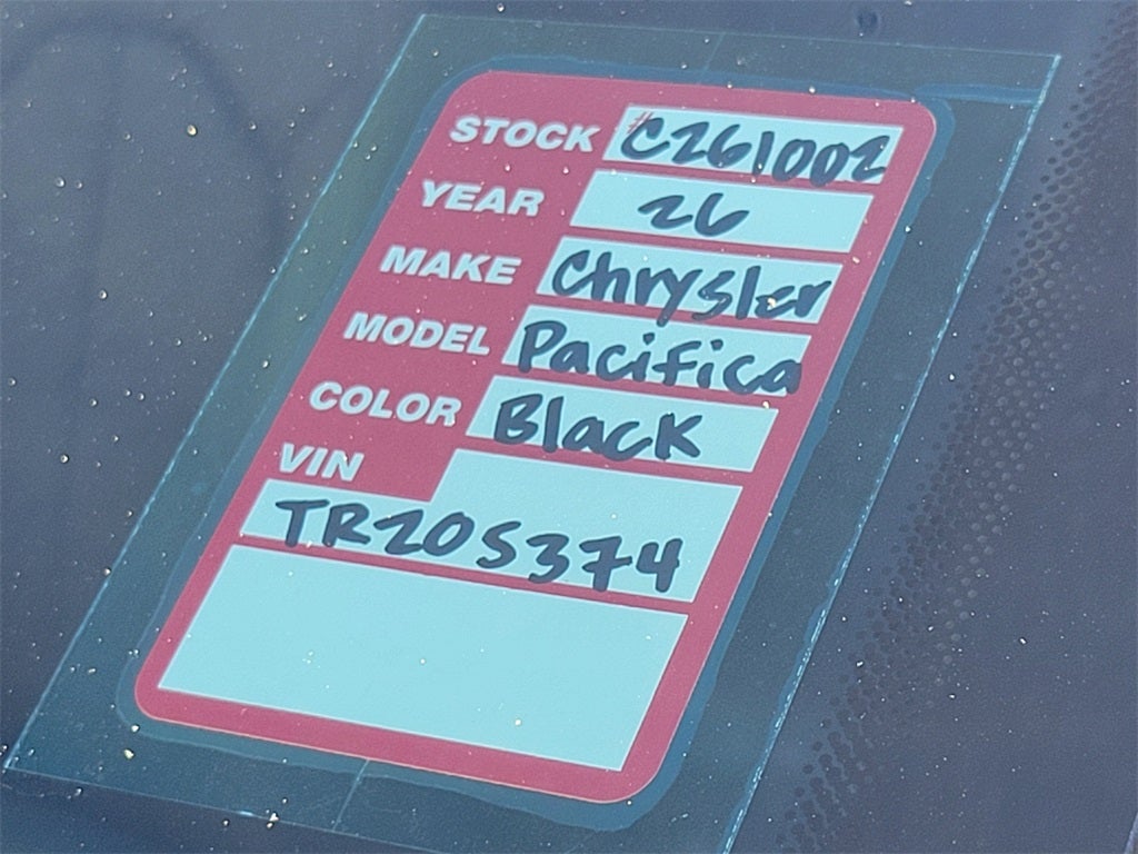2026 Chrysler Pacifica PACIFICA SELECT