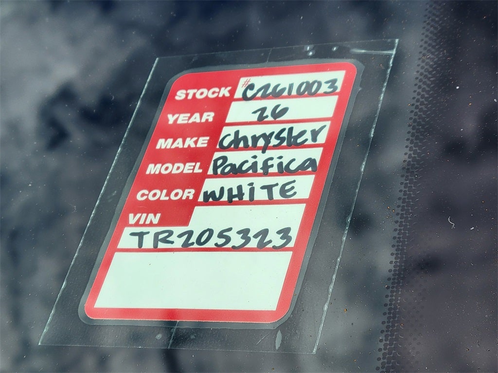 2026 Chrysler Pacifica PACIFICA SELECT
