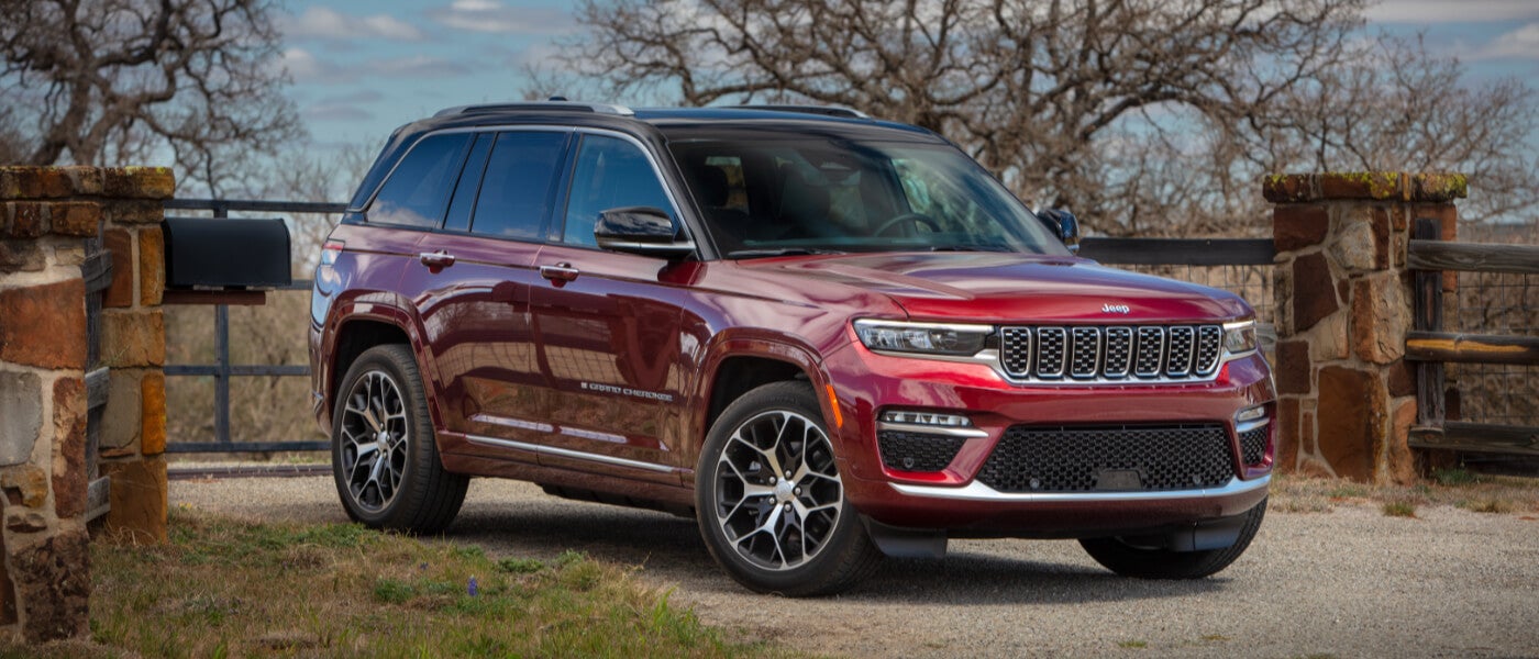 2024 Jeep Grand Cherokee 4xe parked on driveway