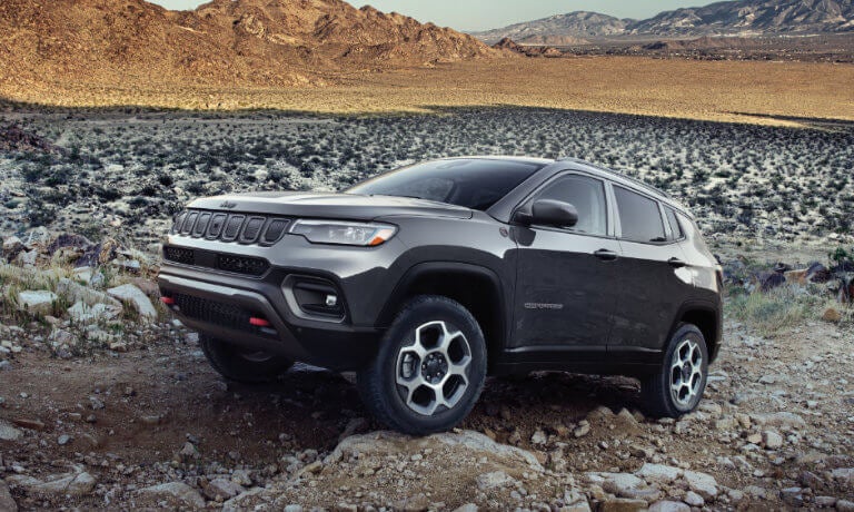 2025 Jeep Compass offroading in desert