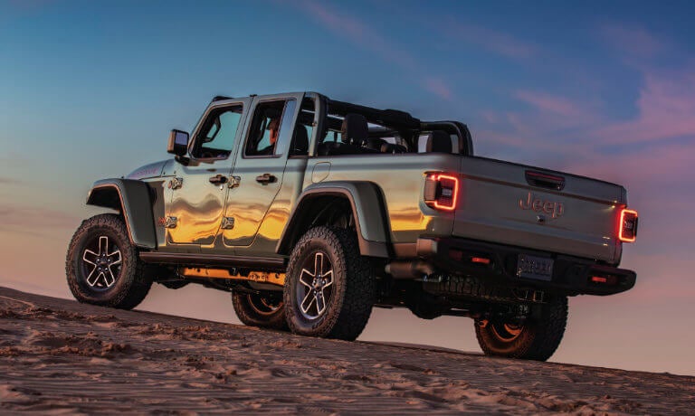 2025 Jeep Gladiator at dusk