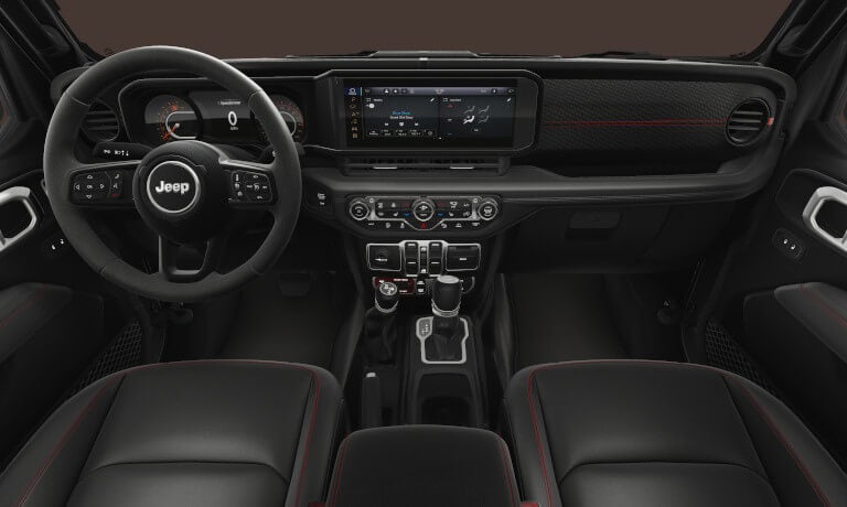 2025 Jeep Gladiator interior dashboard