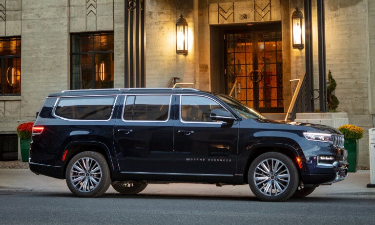 2025 Jeep Grand Wagoneer with a valet