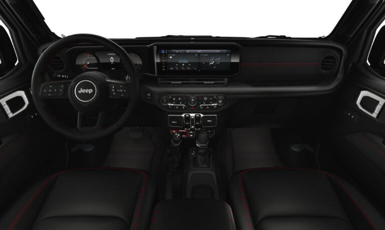 2025 Jeep Wrangler interior dashboard