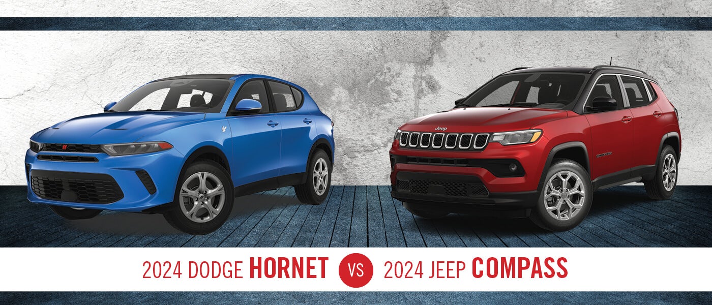 2024 Dodge Hornet vs. Jeep Compass